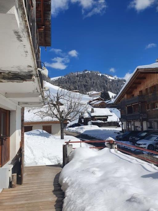Appartement La Duchere Le Plan-La Giettaz Massif Des Aravis Exterior foto