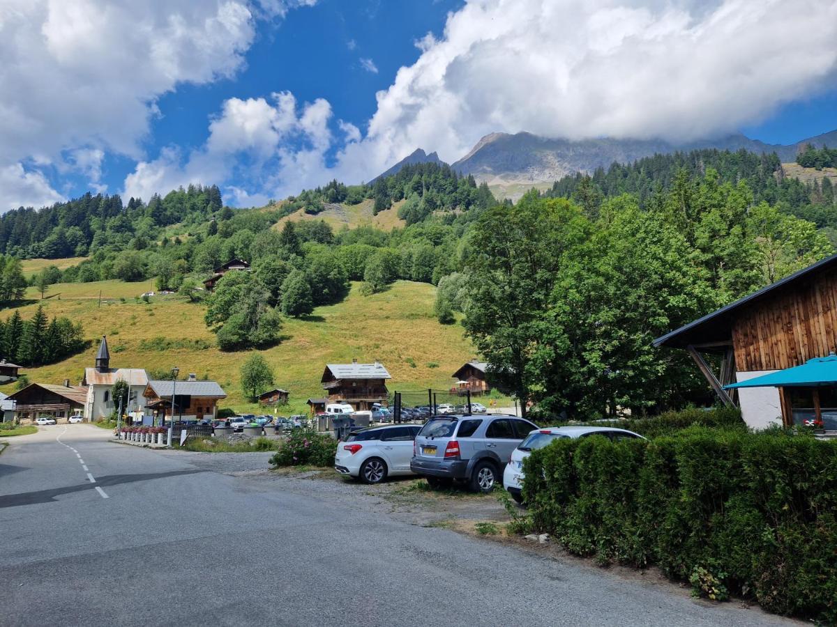 Appartement La Duchere Le Plan-La Giettaz Massif Des Aravis Exterior foto