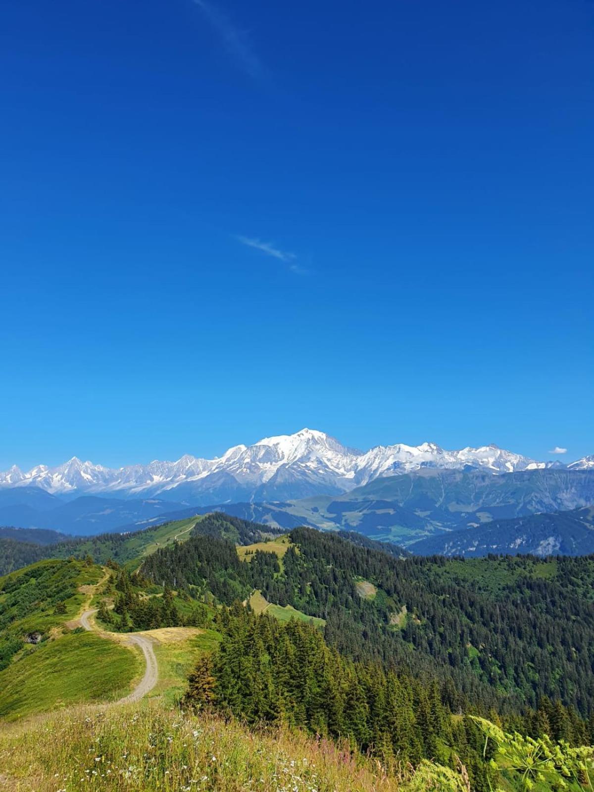 Appartement La Duchere Le Plan-La Giettaz Massif Des Aravis Exterior foto